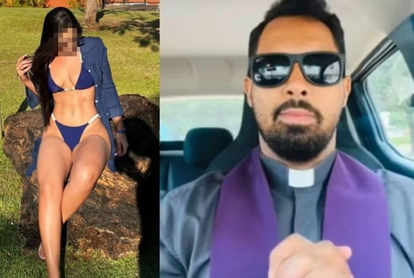 Flagra de padre com noiva de fiel em casa paroquial causa escândalo nacional