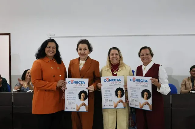 Prefeita Valdice Castro participa de inauguração da 2ª Vara Criminal e lançamento do Conecta Justiça