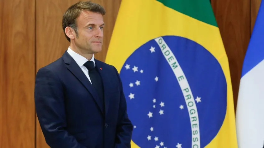 Macron chega a Salvador para agenda cultural e cooperação internacional