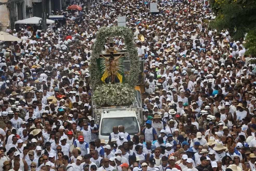 Lavagem do Bonfim deve reunir mais de 1 milhão de pessoas em Salvador