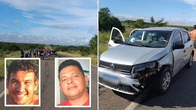 Dois morrem em colisão envolvendo motos e carro na estrada entre Jacobina e Miguel Calmon