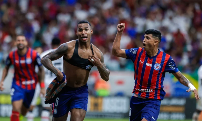 Com dois gols de Jean Lucas, Bahia vira sobre o Vitória e conquista o Baianão 2026 na Fonte Nova