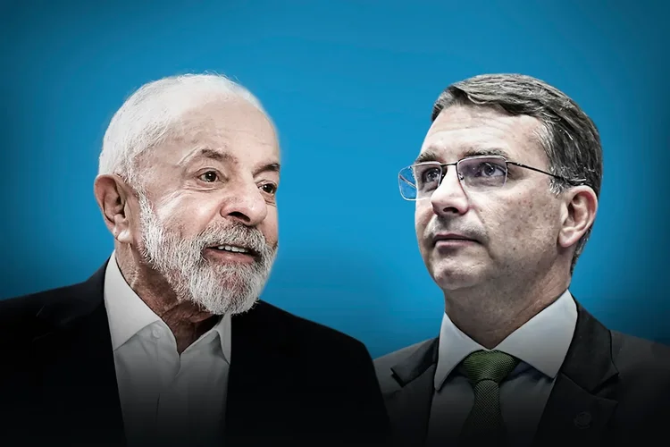 Lula mantém vantagem e Flávio Bolsonaro recua um ponto após caso 'Dark Horse', aponta BTG/Nexus