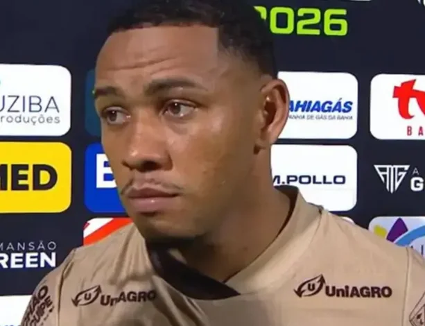 Jacuipense se pronuncia após prisão de jogador por suspeita de violência doméstica