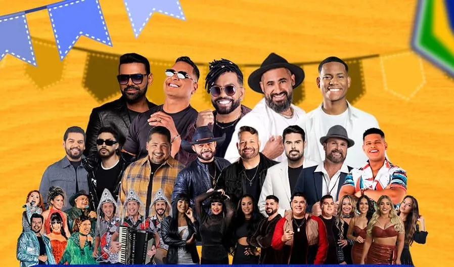 Programação oficial do São João de Laje reúne grandes atrações entre os dias 20 e 24 de junho