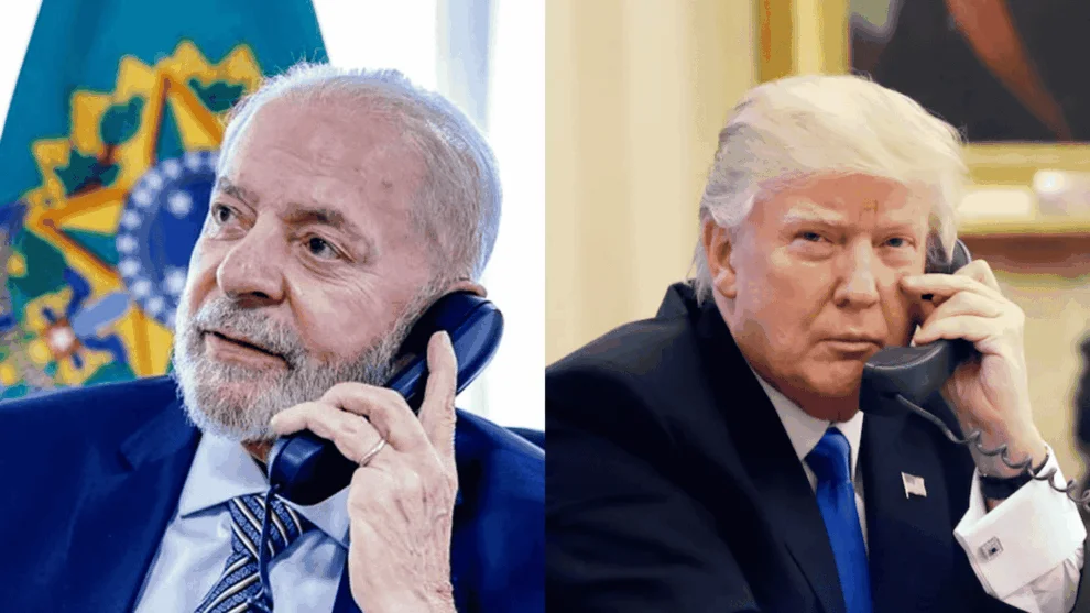 Lula fala por telefone com Donald Trump e propõe retomada de relações comerciais 